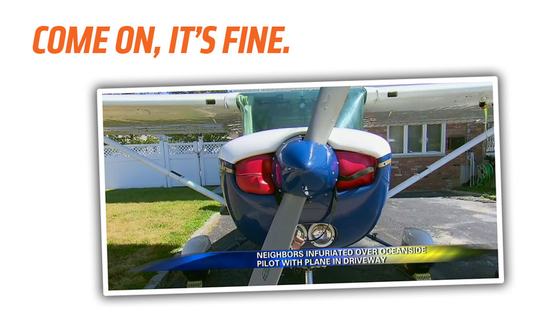 Illustration for article titled Town Full Of Jackasses Dismantles Man's Plane In His Driveway